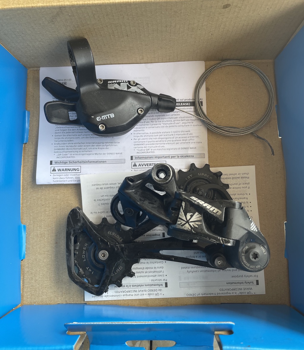 Cambio SRAM NX Eagle 12v Manettino MTB MAG Forum