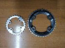 coppia corone 36 - 26 shimano XT 8000 ORIGINALI PARI AL NUOVO!!