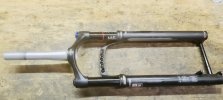 Forcella RockShox Bluto RCT3 26' Solo Air A5 Manuale 15x150 mm Nera