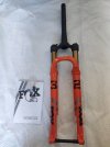 FORCELLA FOX 32 Factory Sc Series 32 FLOAT 29 '' 100 mm FIT4 orange