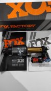 Fox X2 2024 Factory Kashima 205x65mm