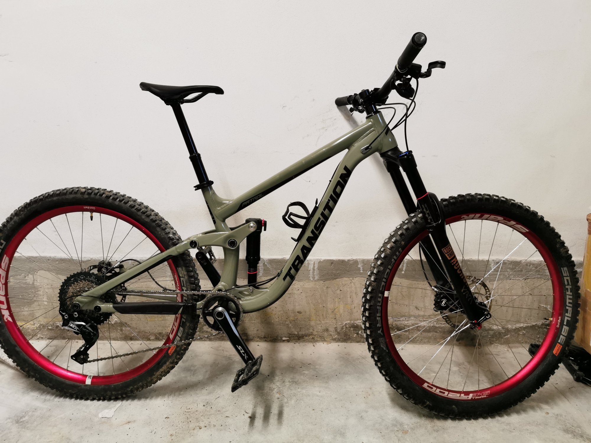 transition patrol mountain bike